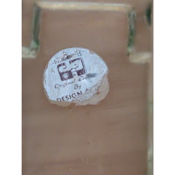 Vintage 1974 Design Gifts International Lucite Floral Mail Holder Napkin Holder - Picture 7 of 7